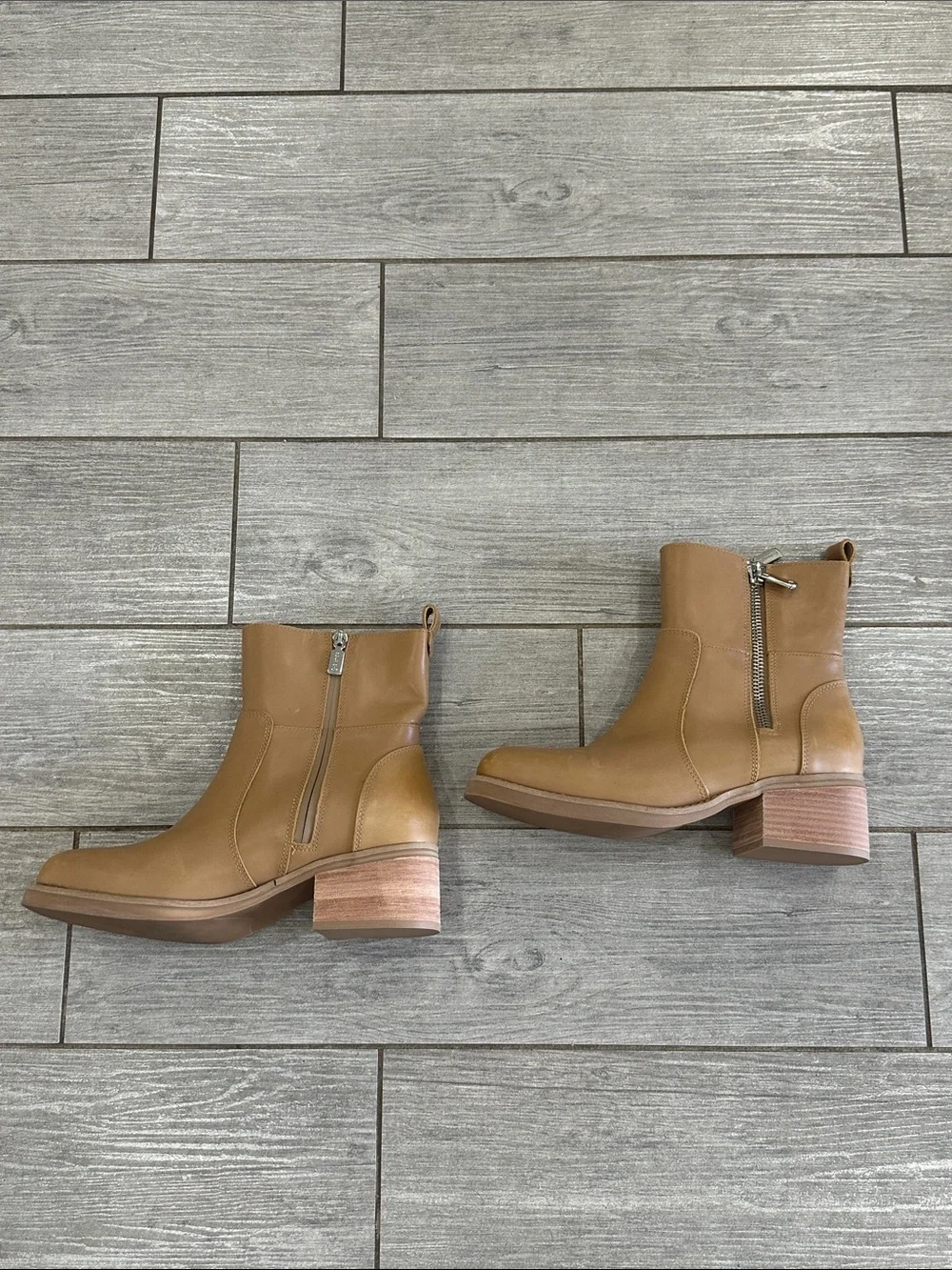 Blondo Carmine Waterproof Leather Booties New!